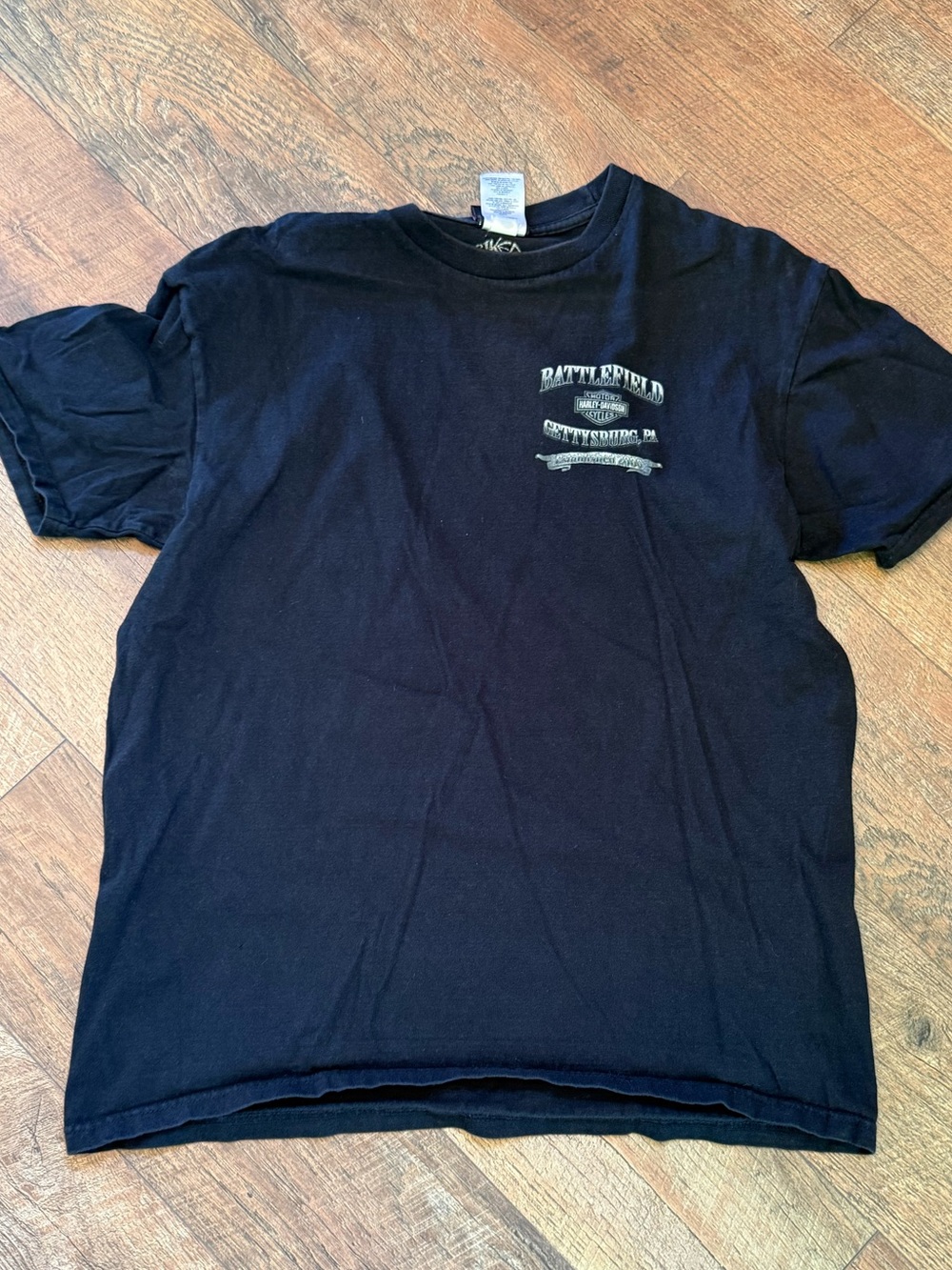 Harley-Davidson Black Short Sleeve Graphic Tee